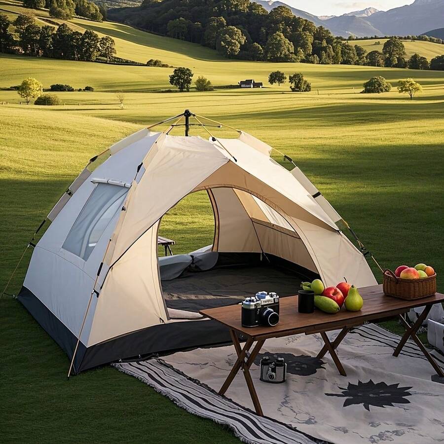 Travel Accessories You Need - Tenda Camping Instan Otomatis, Tenda Semua