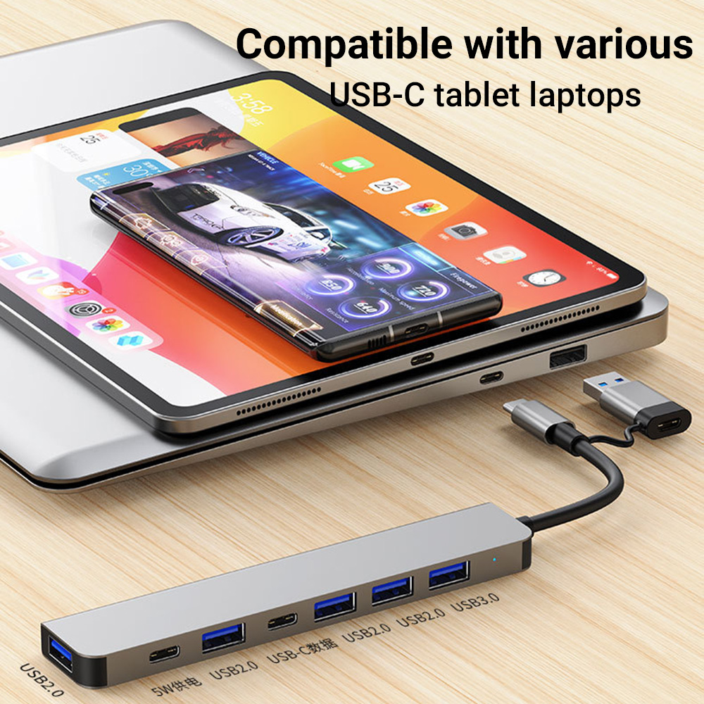 Travel Accessories You Need - Hub Stasiun Dok USB-C & USB