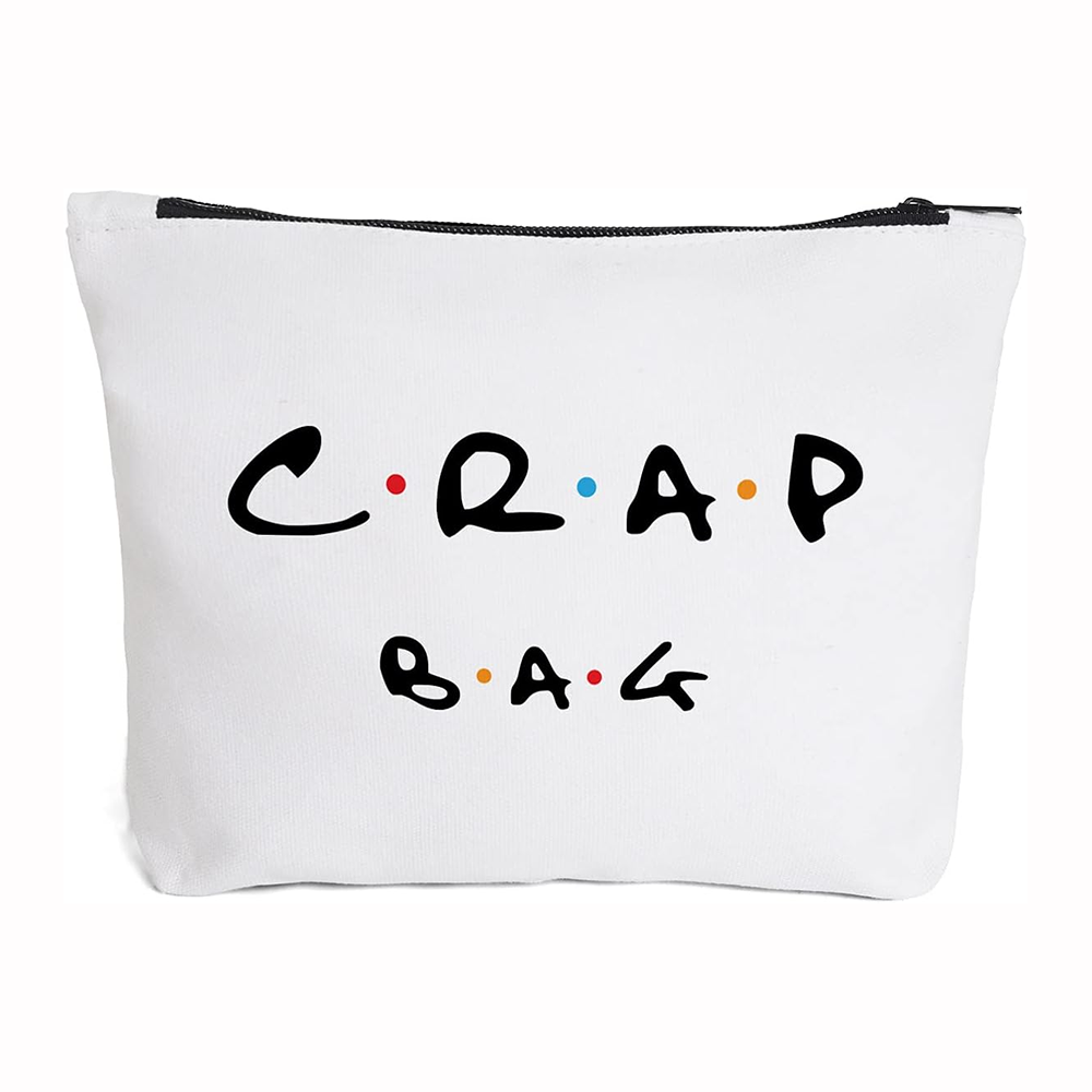 Travel Accessories Toiletry Bag - Tas Perlengkapan Mandi Lucu Tema Teman,