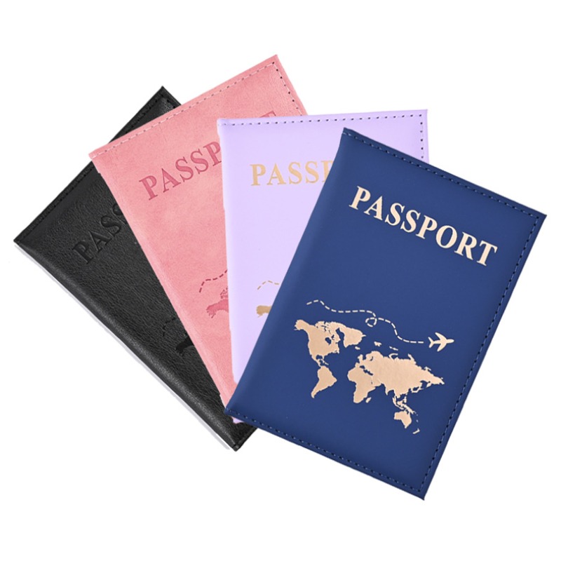 Travel Accessories Bag For Men - Sarung paspor modis dengan motif huruf