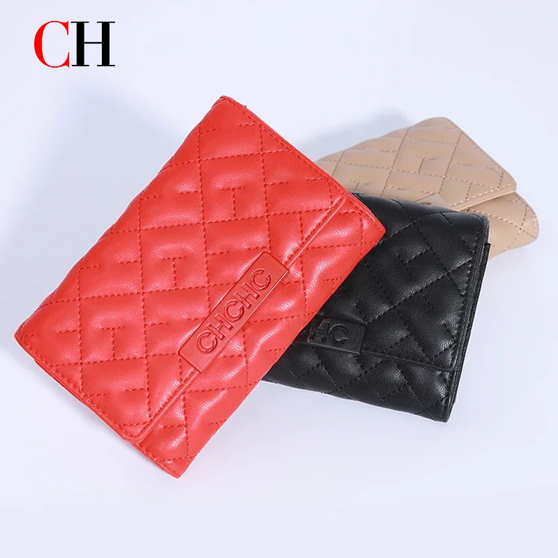 Dompet Lipat Efek Kulit Berlap - Travel Accessories You Need ulasan dan harga