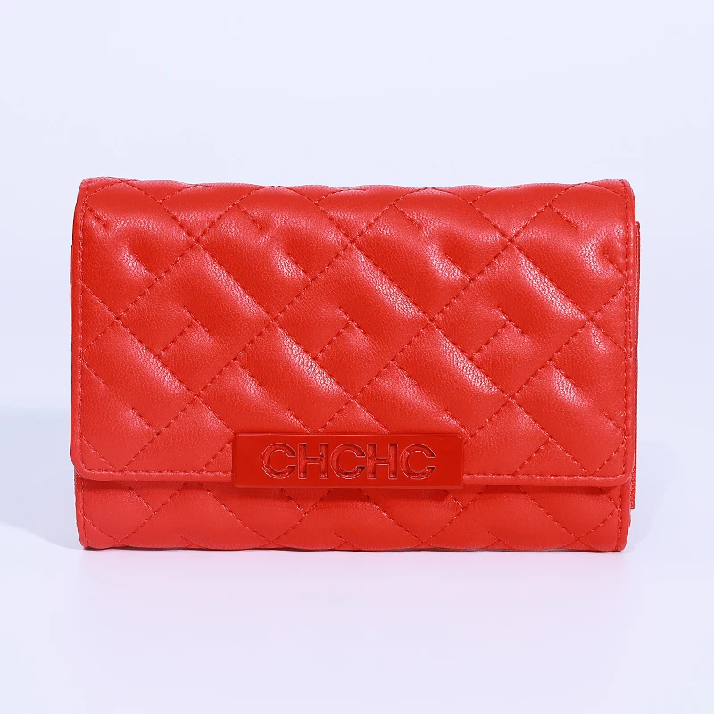 Dompet Lipat Efek Kulit Berlap - Travel Accessories You Need ulasan dan harga