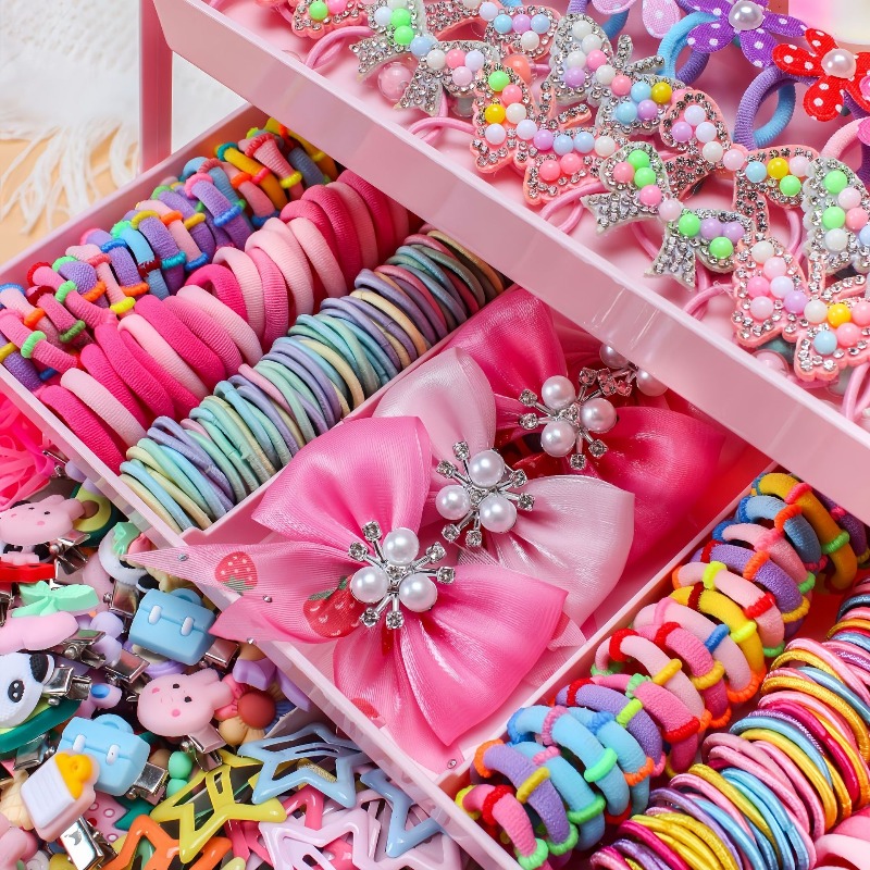 546Pcs Set Aksesoris Rambut El - Travel Accessories For Girls ulasan dan harga