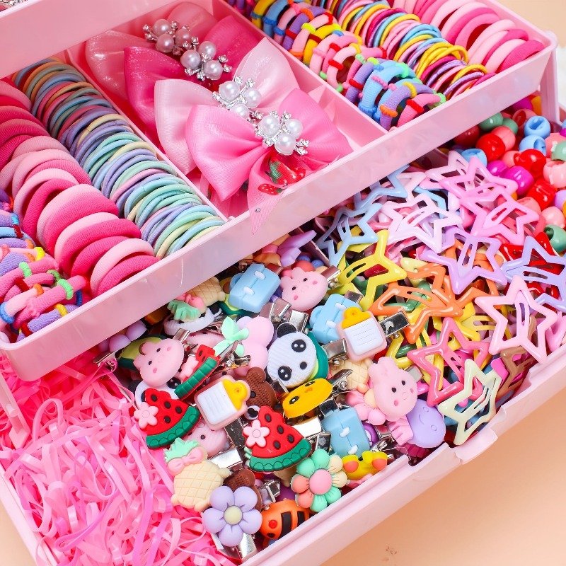 546Pcs Set Aksesoris Rambut El - Travel Accessories For Girls ulasan dan harga