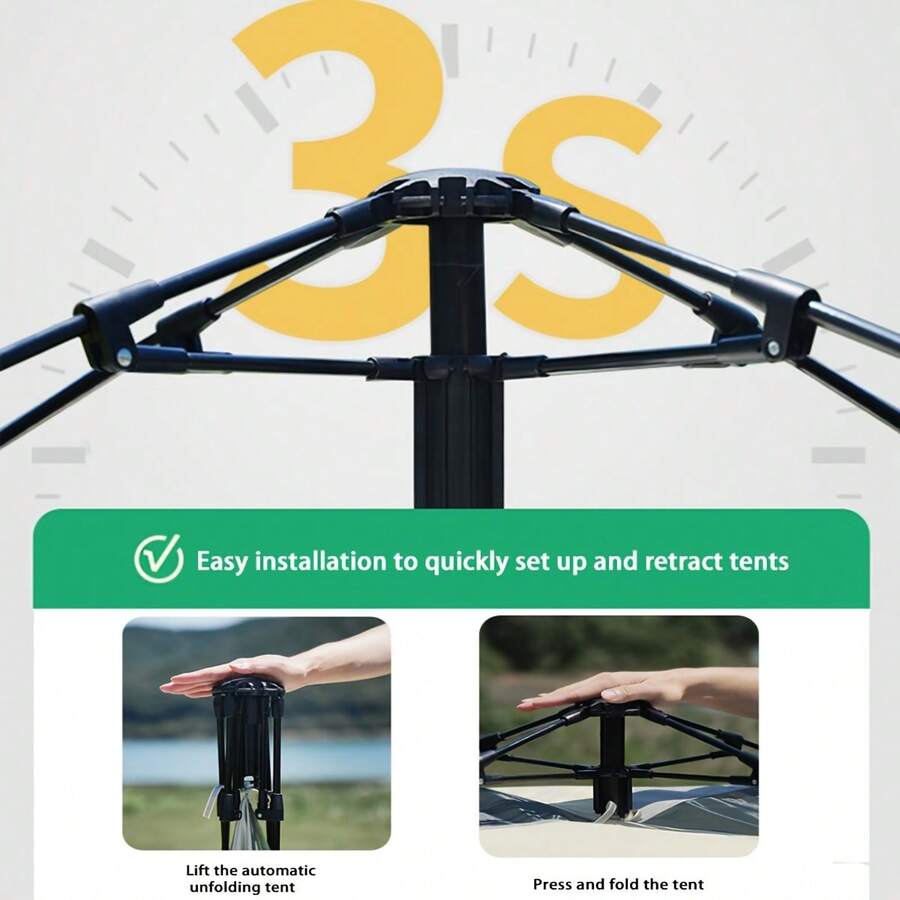 Tenda Camping Instan Otomatis, - Travel Accessories You Need ulasan dan harga