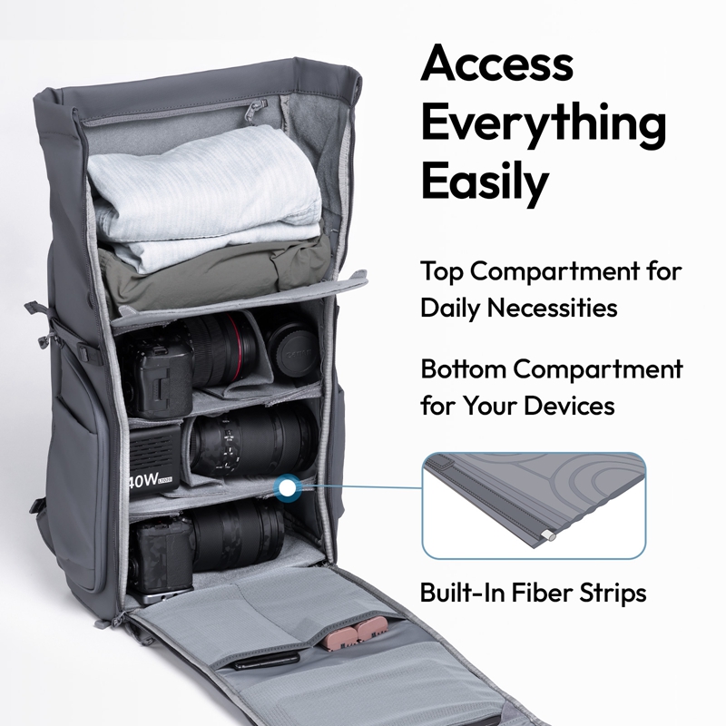 Ulanzi BP04 tas ransel kamera, - Travel Access ulasan dan harga