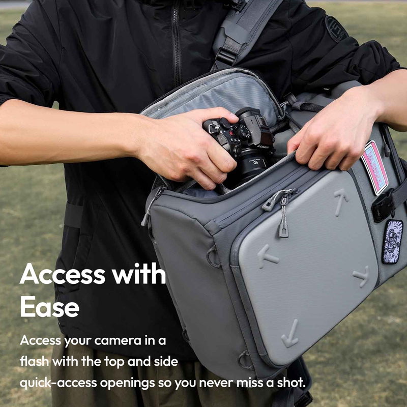 Ulanzi BP04 tas ransel kamera, - Travel Access ulasan dan harga