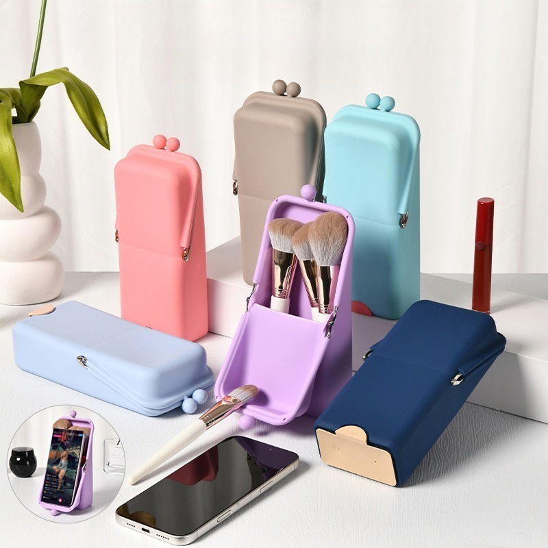 1 Buah Tas Penyimpanan Kuas Ri - Travel Accessories Toiletry Bag ulasan dan harga