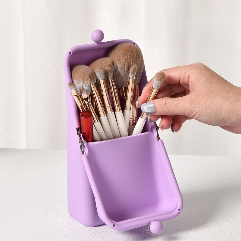 1 Buah Tas Penyimpanan Kuas Ri - Travel Accessories Toiletry Bag ulasan dan harga