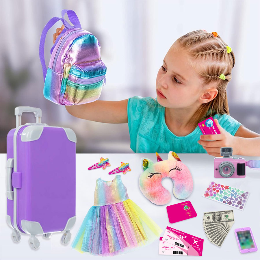 Pakaian dan Aksesoris Boneka 1 - Travel Accessories Teens ulasan dan harga