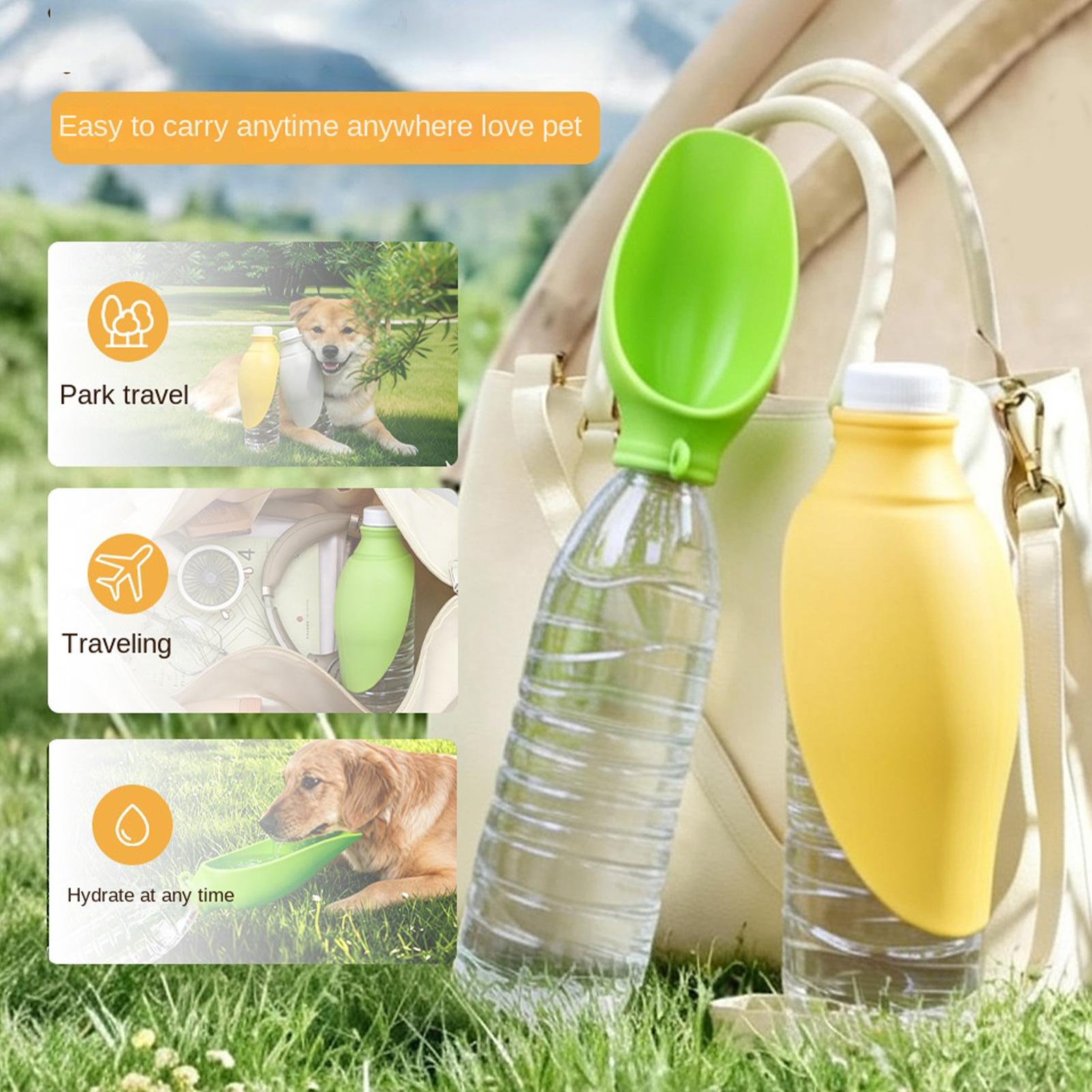 Mangkuk Air Lipat Silikon untu - Travel Accessories For Dogs ulasan dan harga