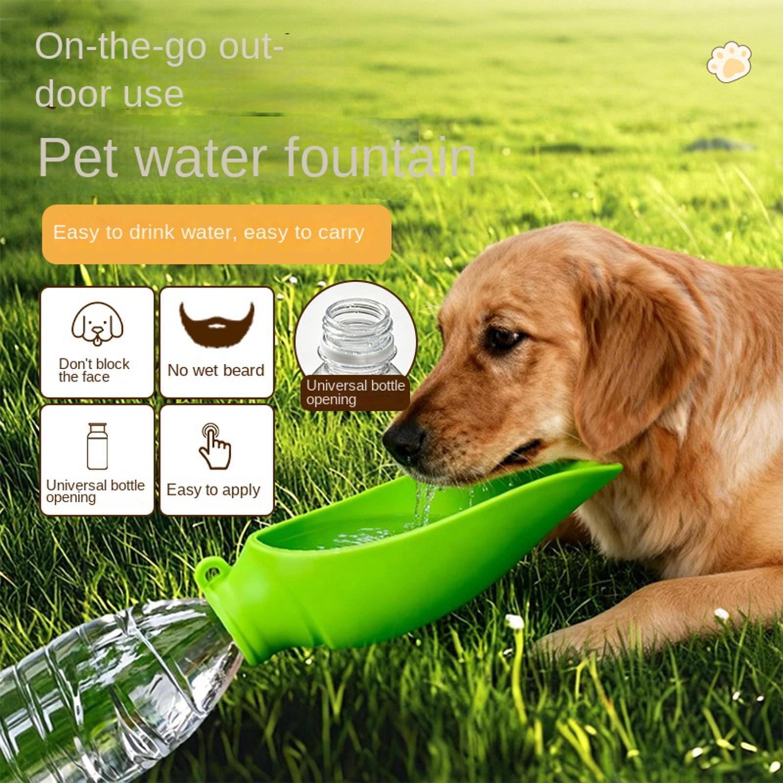 Mangkuk Air Lipat Silikon untu - Travel Accessories For Dogs ulasan dan harga