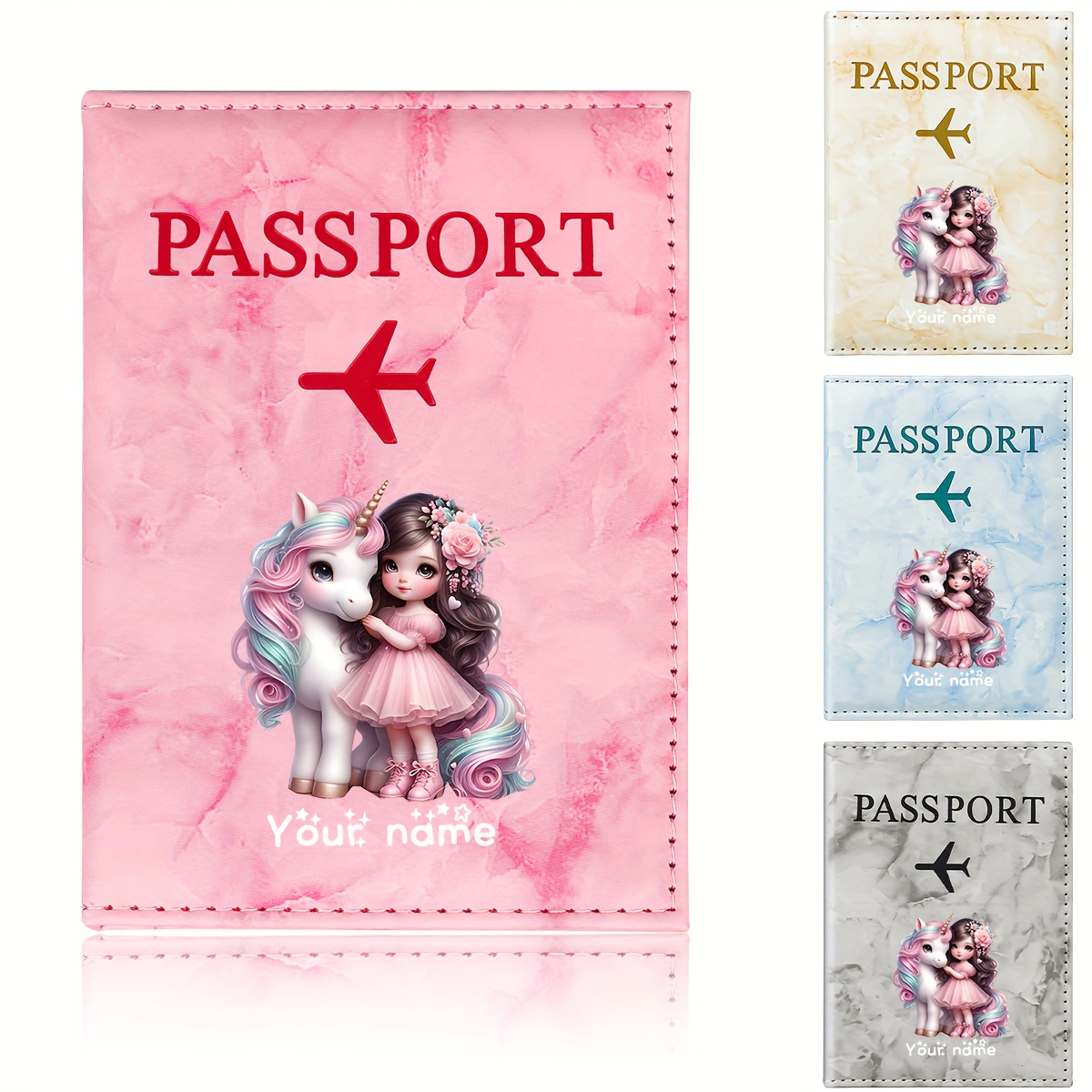Tempat Paspor PU Pola Unicorn  - Travel Accessories In Bulk ulasan dan harga