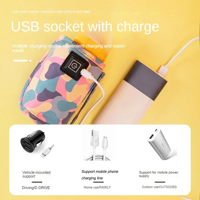 Tas pemanas air susu USB anak- - Travel Accessories For Kids ulasan dan harga