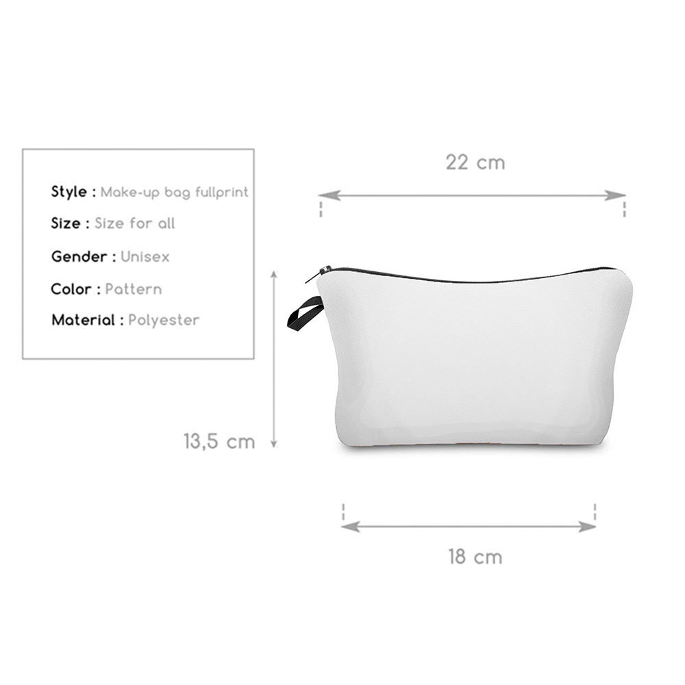 Tas Makeup Logo DIY Kustom Pri - Travel Accessories Toiletry Bag ulasan dan harga
