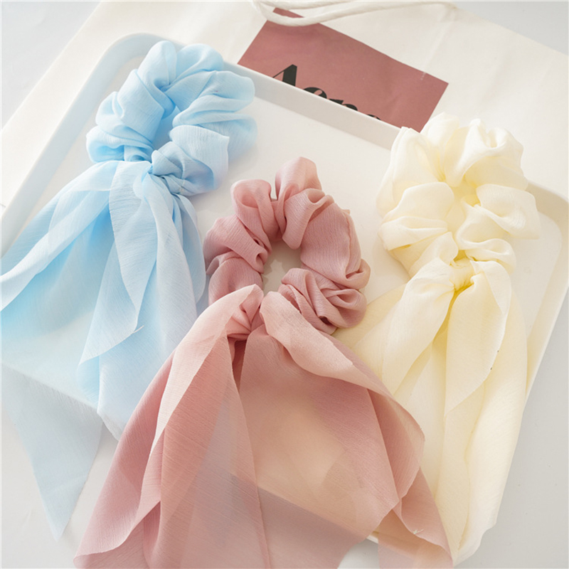 1 Buah Mode 25Cm Pita Panjang  - Travel Accessories For Girls ulasan dan harga