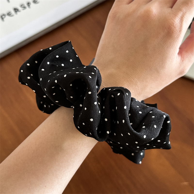 11Cm/14Cm Dot Kain Scrunchies  - Travel Accessories For Girls ulasan dan harga