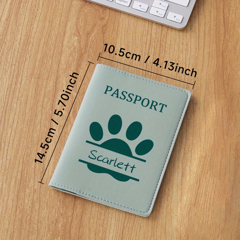 Tempat Paspor Gaya Klasik Pola - Travel Accessories For Dogs ulasan dan harga