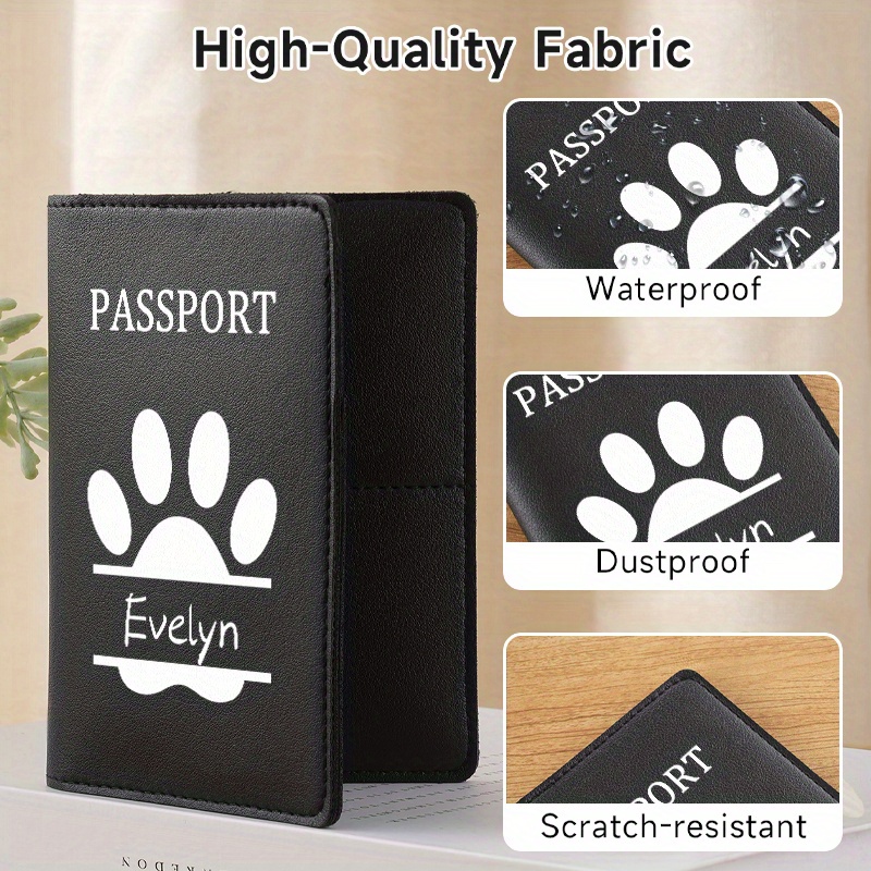 Tempat Paspor Gaya Klasik Pola - Travel Accessories For Dogs ulasan dan harga