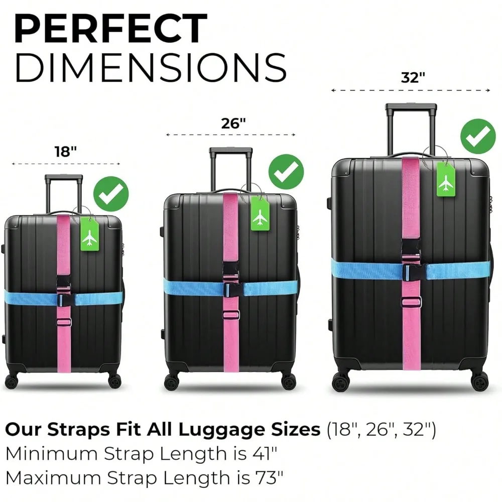 Set Tali Pengikat Koper dengan - Travel Accessories In Bulk ulasan dan harga