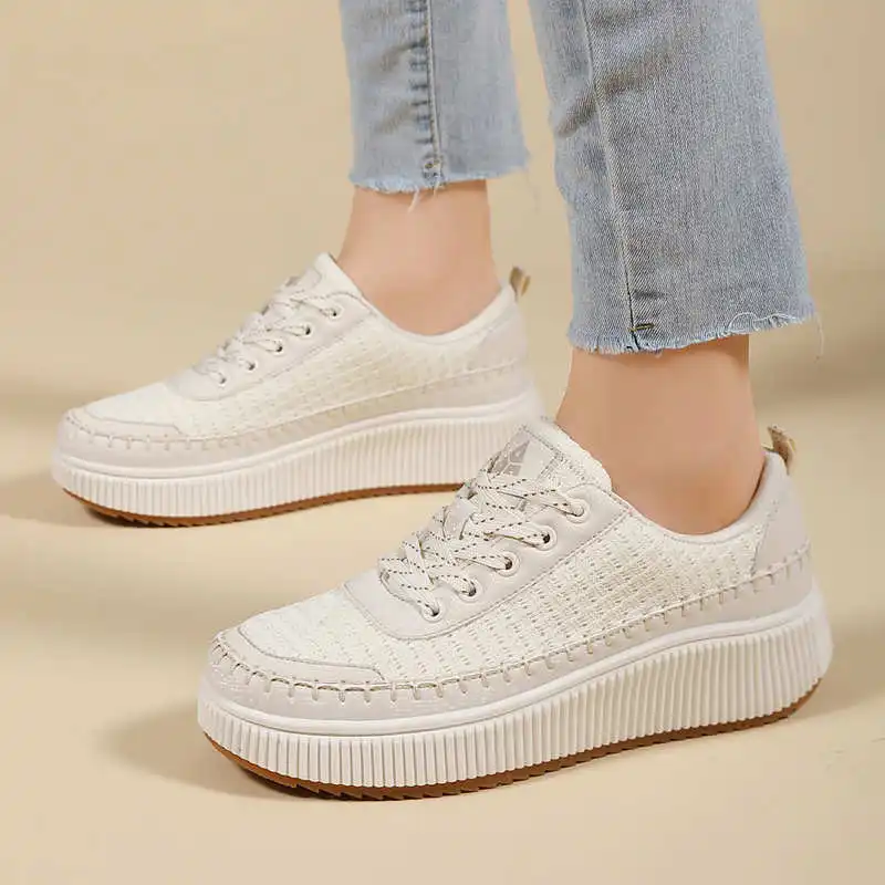 Sepatu kets flat wanita, sepat - Travel Accessories Ideas ulasan dan harga