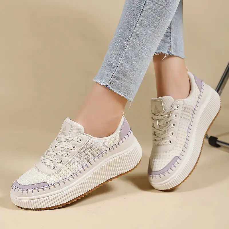 Sepatu kets flat wanita, sepat - Travel Accessories Ideas ulasan dan harga