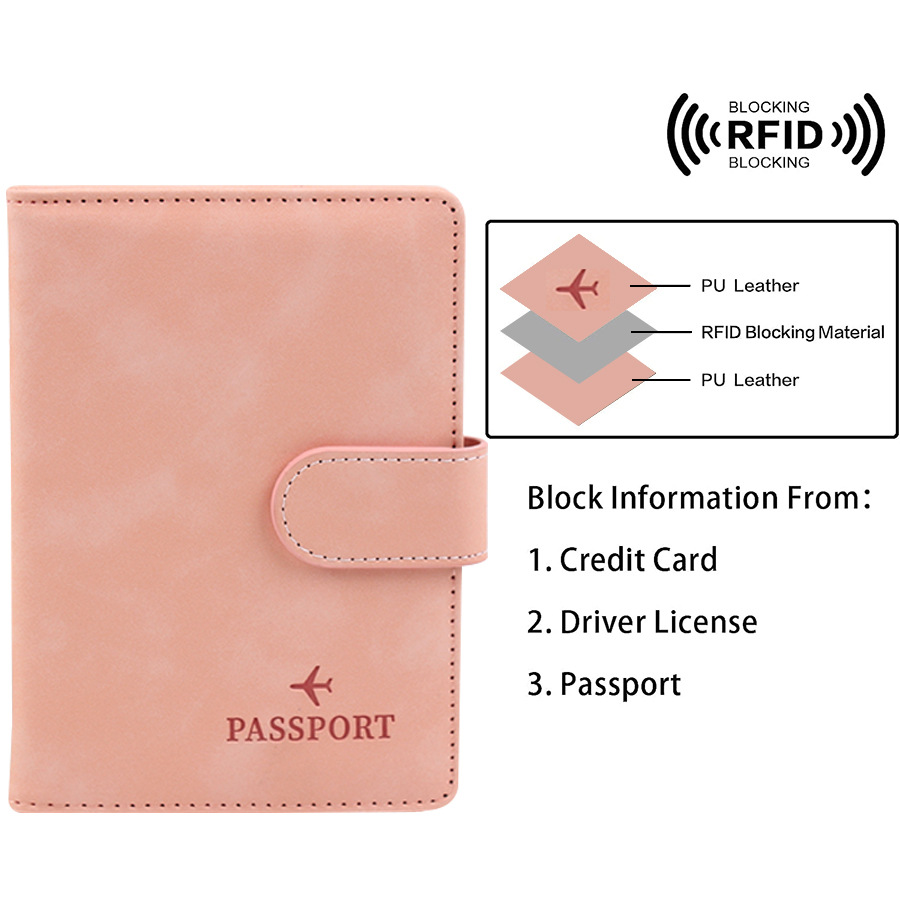 Penutup paspor tombol magnetik - Travel Accessories Bag For Men ulasan dan harga