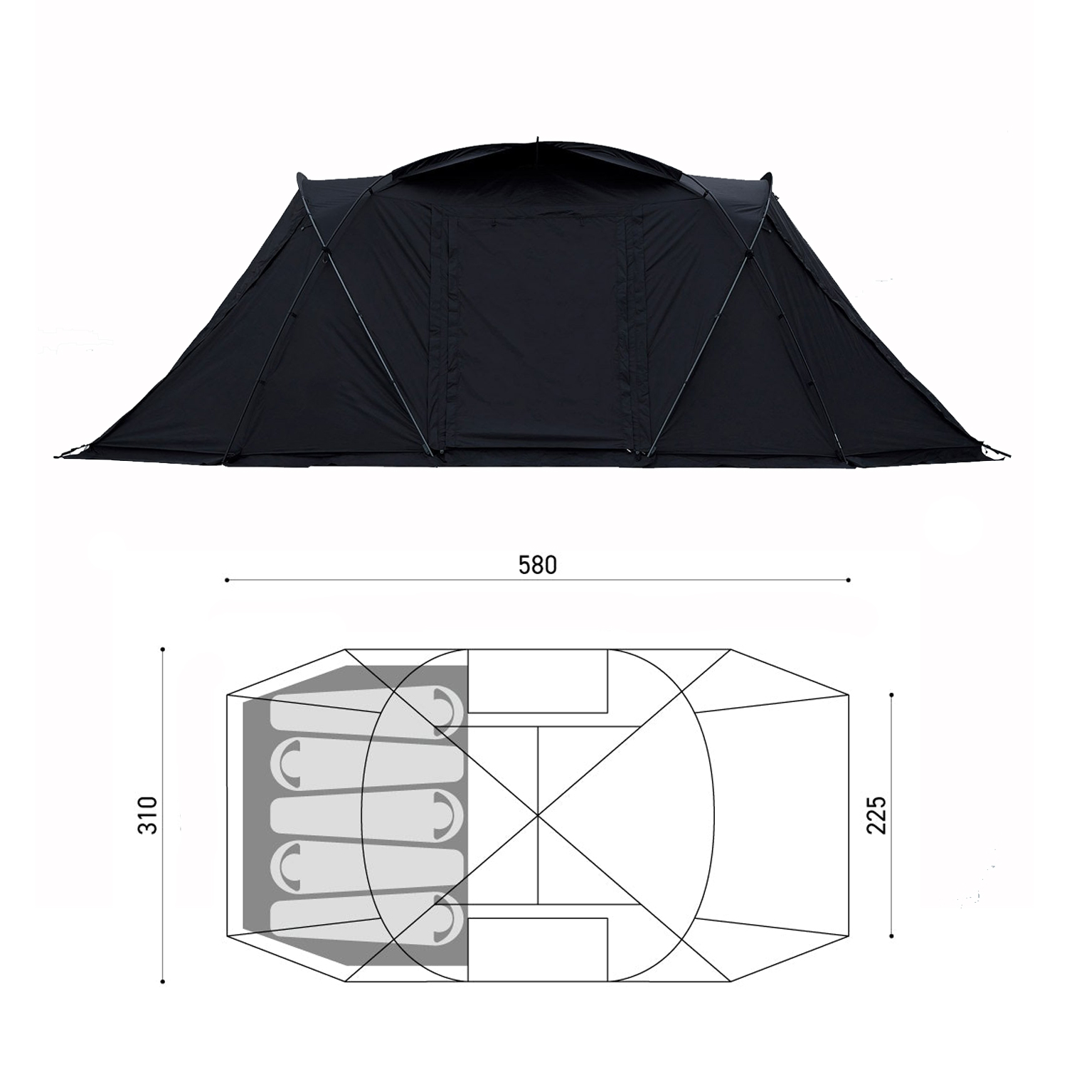 Tenda Keluarga Besar untuk Ber - Travel Accessories You Need ulasan dan harga