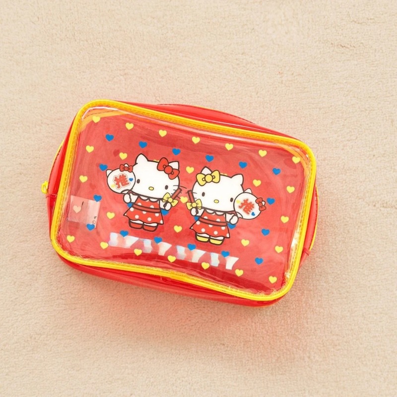 Tas Kosmetik Hello Kitty Kartu - Travel Accessories Toiletry Bag ulasan dan harga