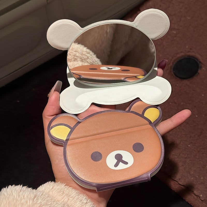 Cermin Rias Lipat Rilakkuma Ce - Travel Accessories For Girls ulasan dan harga