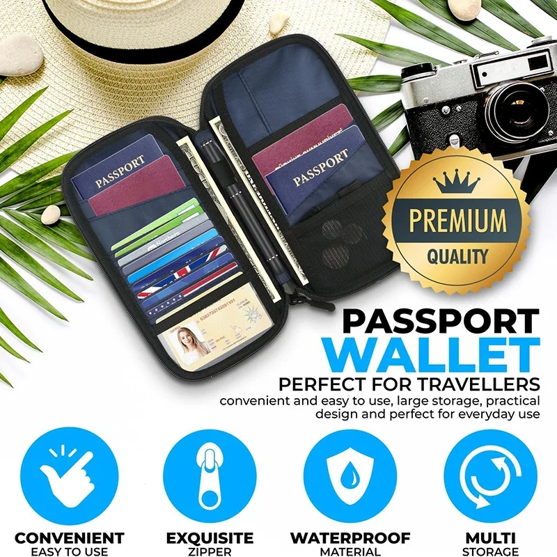 Dompet Sampul Paspor Perjalana - Travel Accessories Bag For Men ulasan dan harga