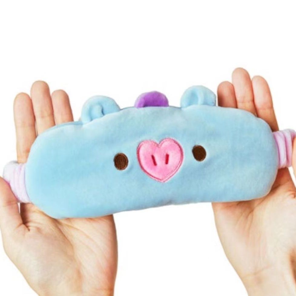 Masker mata boneka plush BT21  - Travel Accessories In Bulk ulasan dan harga