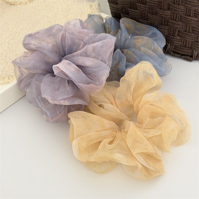 1 Buah Ikat Rambut Organza Uku - Travel Accessories For Girls ulasan dan harga