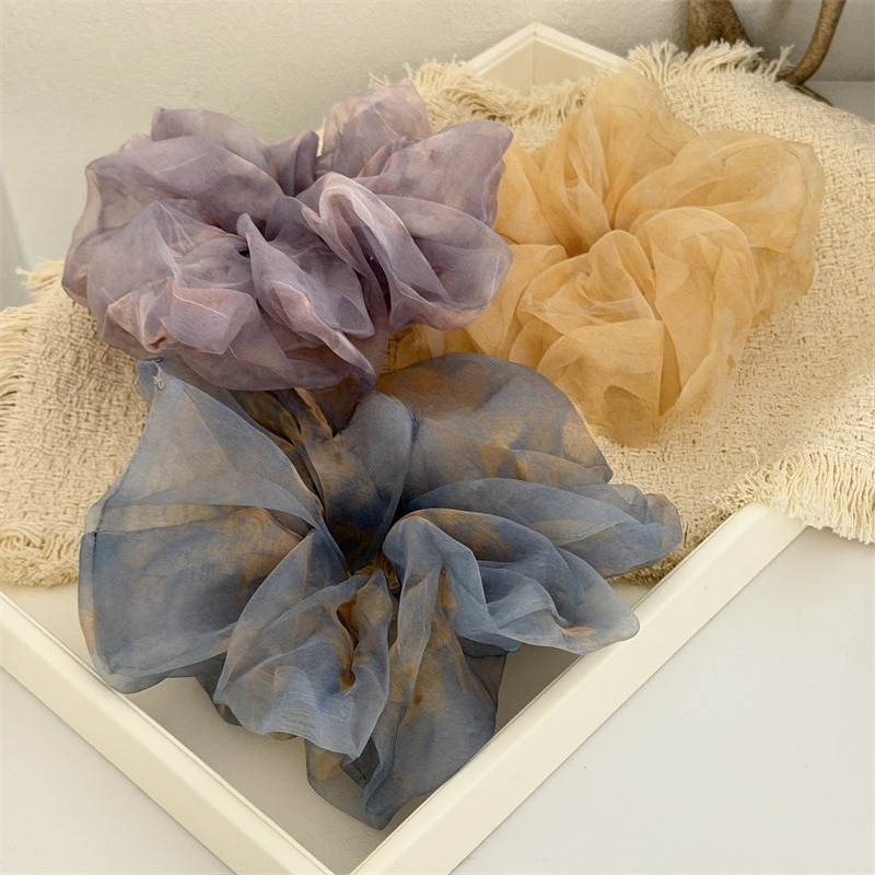 1 Buah Ikat Rambut Organza Uku - Travel Accessories For Girls ulasan dan harga