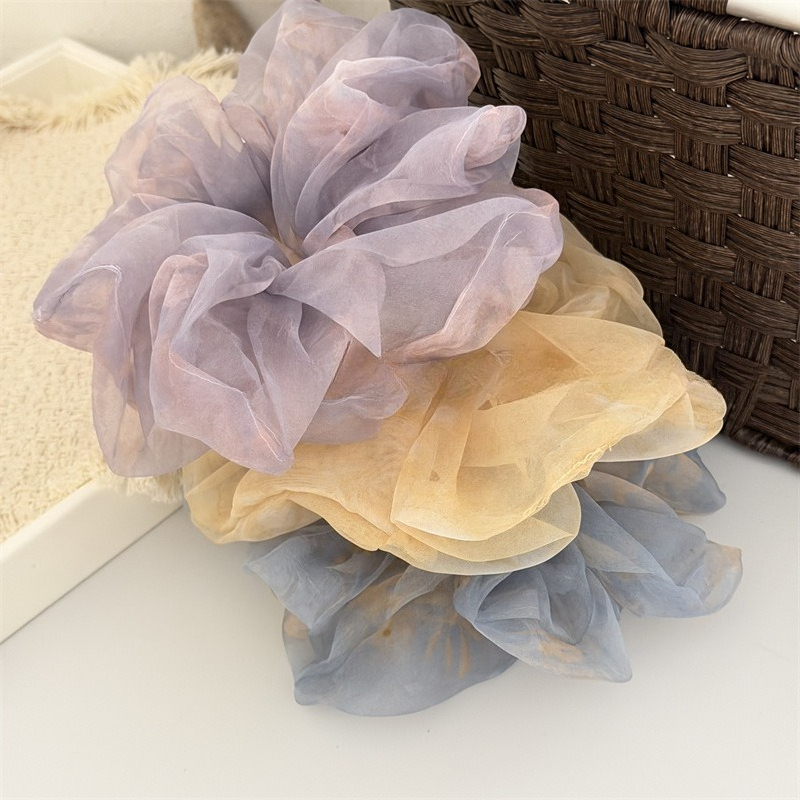 1 Buah Ikat Rambut Organza Uku - Travel Accessories For Girls ulasan dan harga
