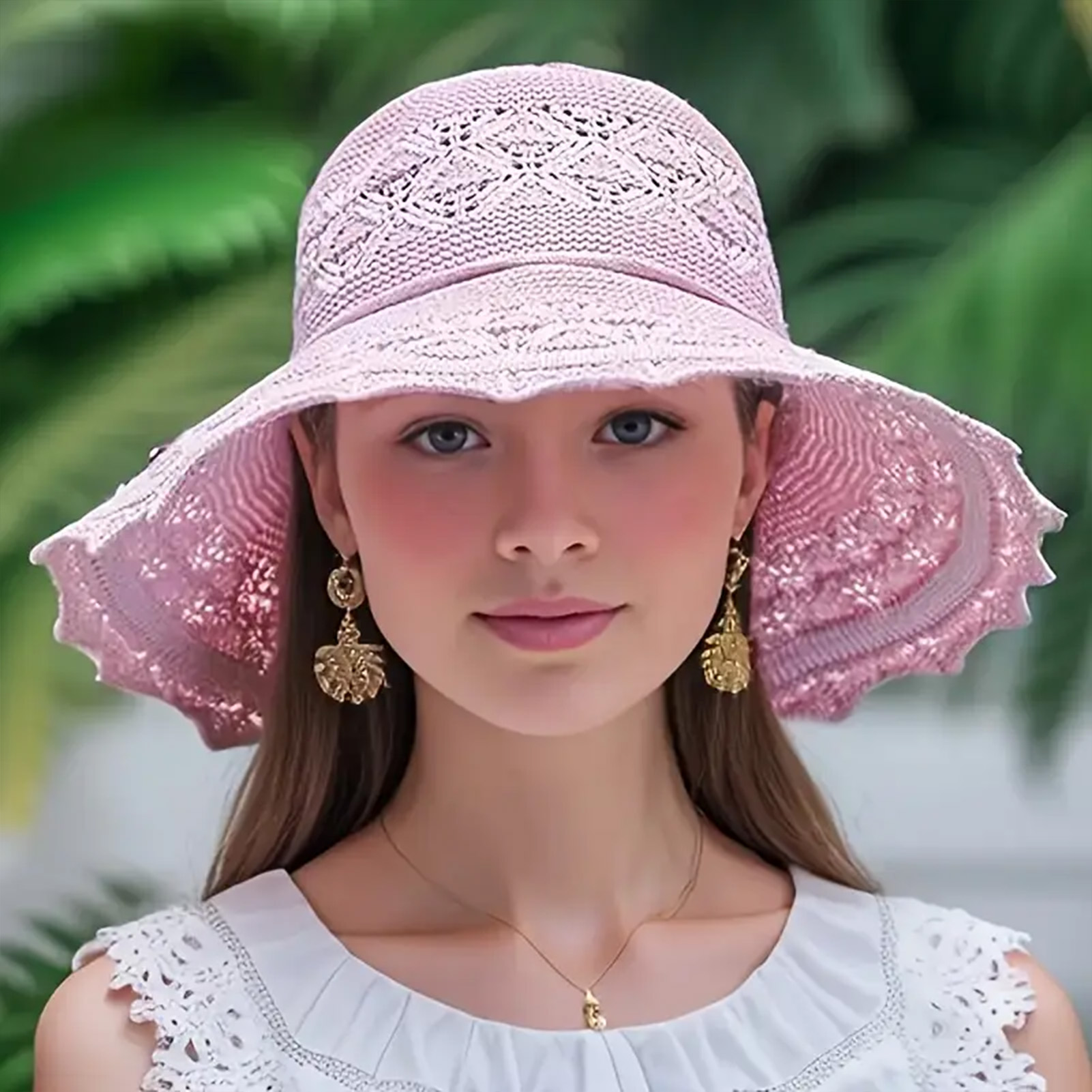 Topi Pantai Musim Panas Bergay - Travel Accessories Teens ulasan dan harga