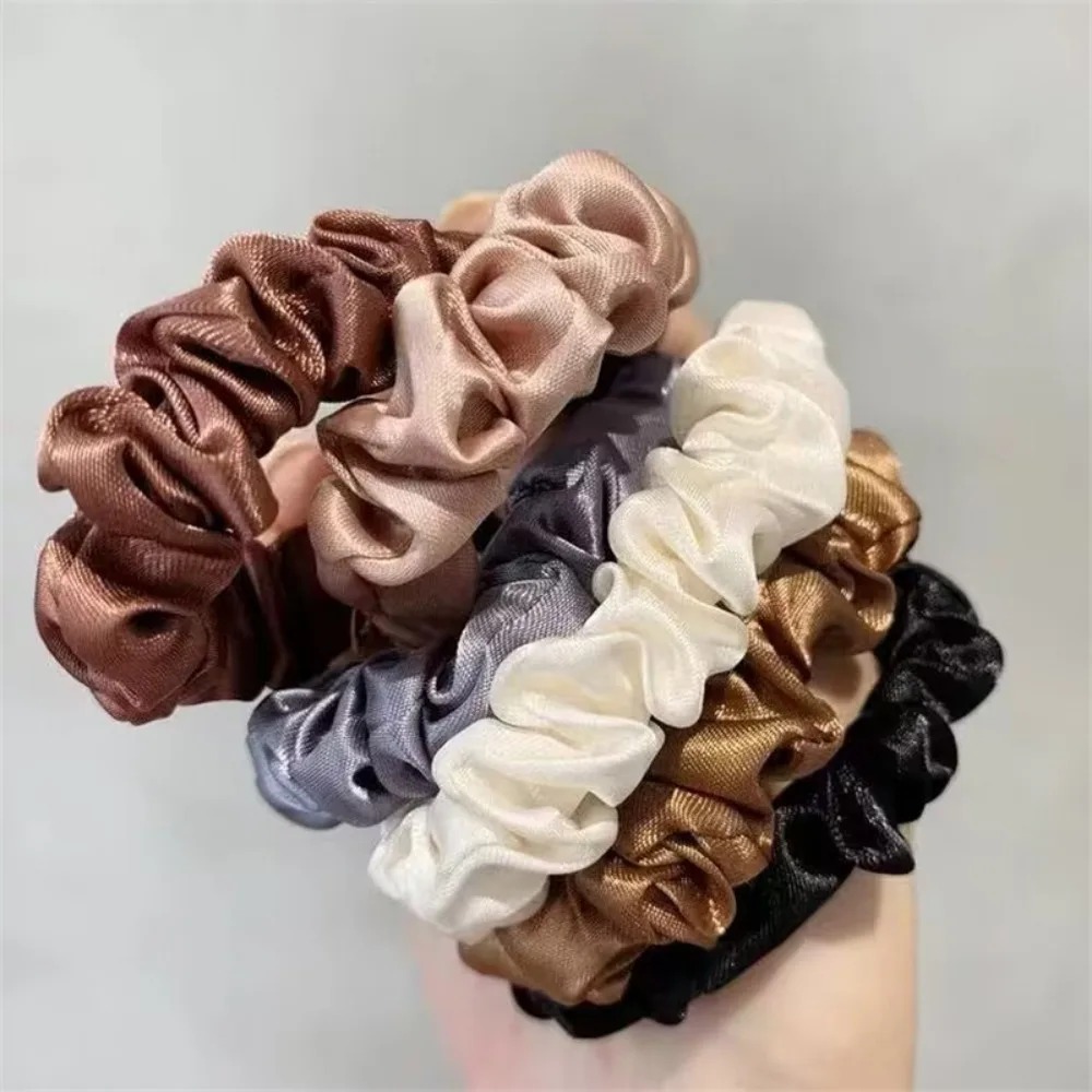 6 Buah Ikat Rambut Satin Lembu - Travel Accessories For Girls ulasan dan harga