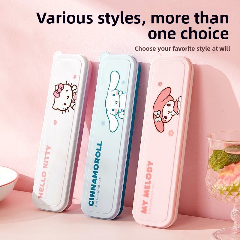 Set Peralatan Makan Portabel M - Travel Accessories Teens ulasan dan harga
