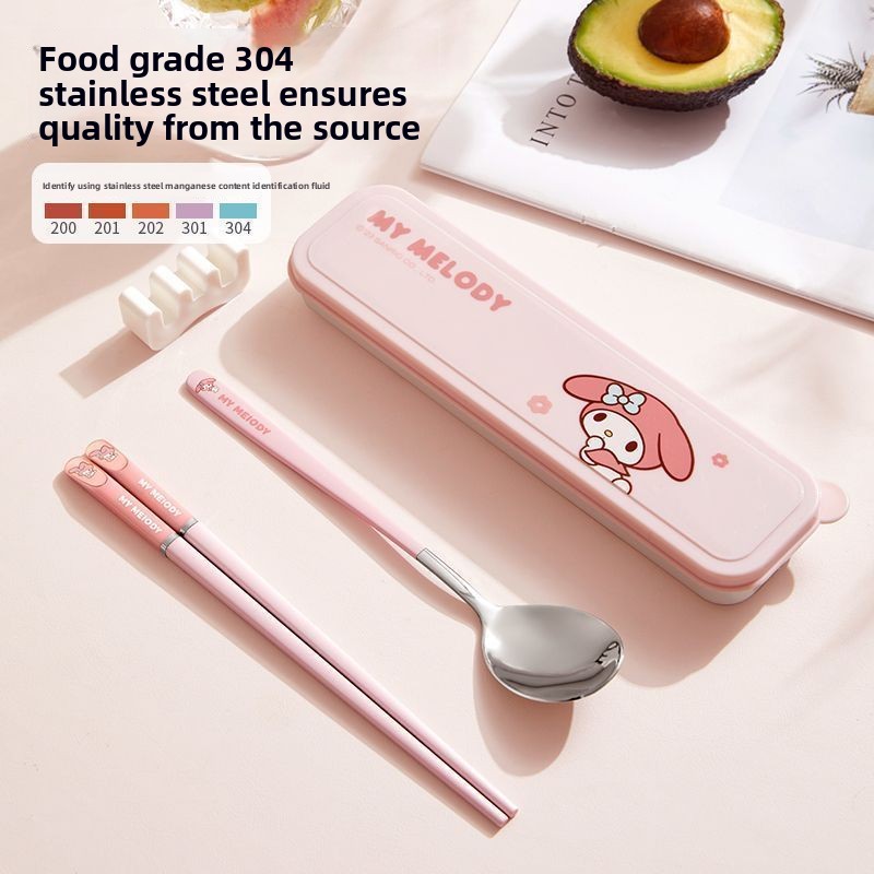 Set Peralatan Makan Portabel M - Travel Accessories Teens ulasan dan harga
