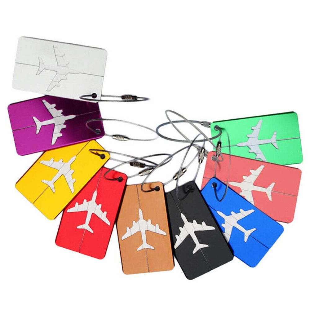 Label bagasi perjalanan Alumin - Travel Accessories In Bulk ulasan dan harga