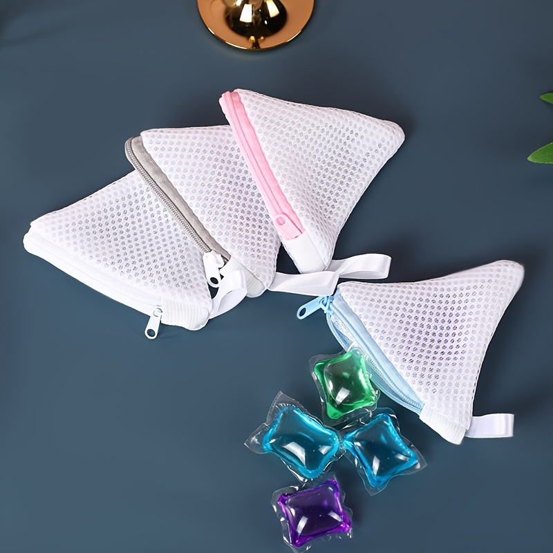 3pcs Kantong Jaring Mini Berpe - Travel Accessories Toiletry Bag ulasan dan harga