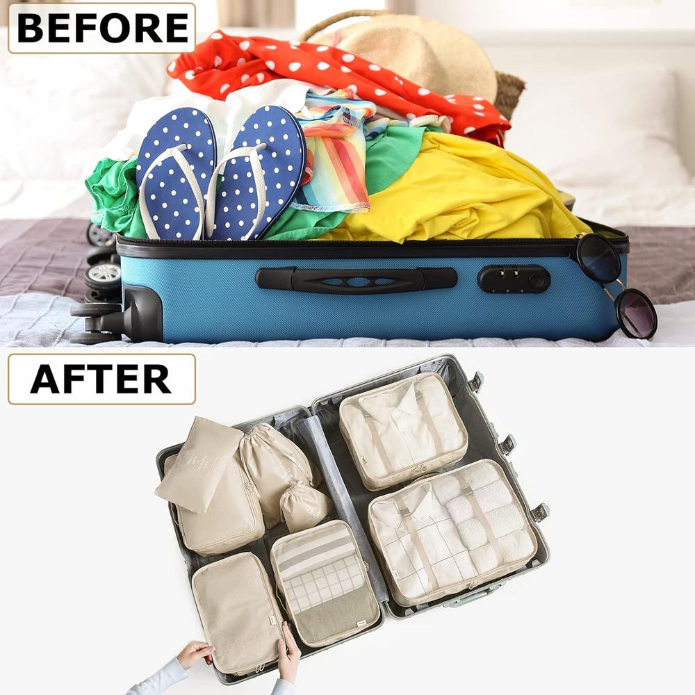 Set Kubus Pengemas atau Organi - Travel Accessories Toiletry Bag ulasan dan harga