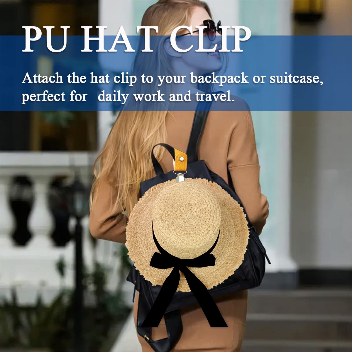 Penjepit Topi Kulit PU untuk P - Travel Accessories Bag For Men ulasan dan harga