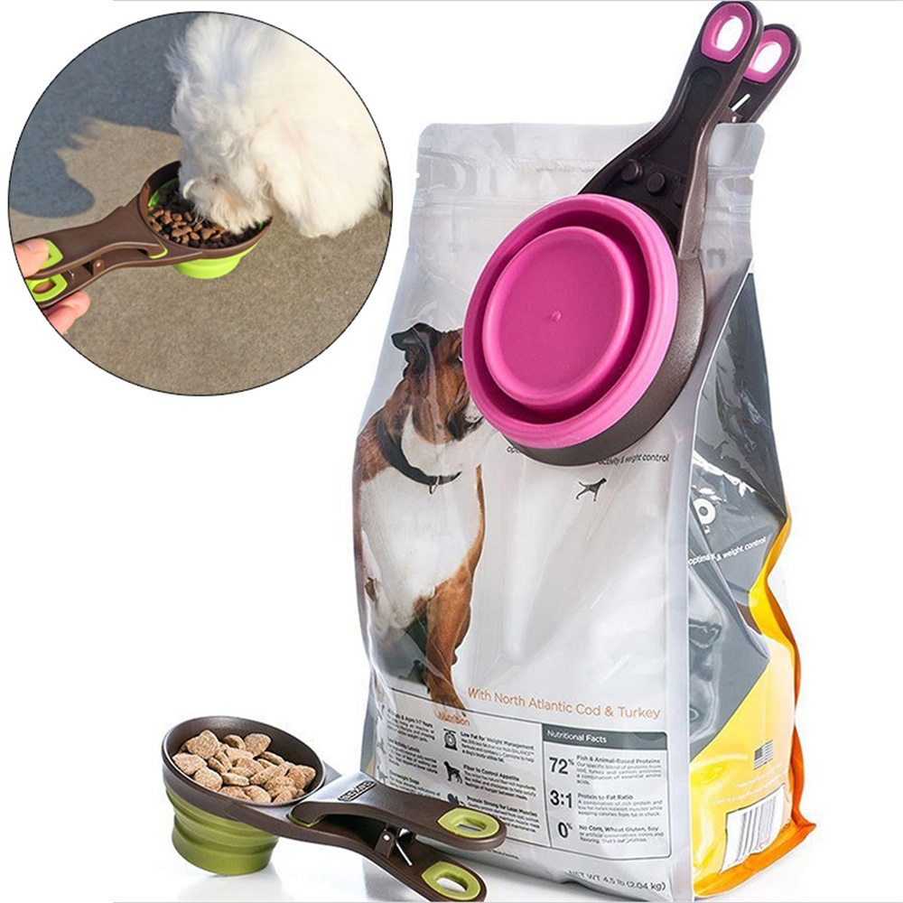 Sendok Takar Makanan Hewan Pel - Travel Accessories For Dogs ulasan dan harga