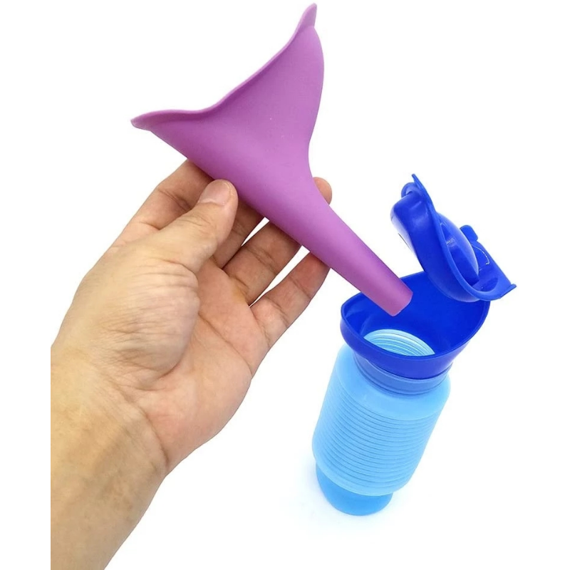 Botol kencing berdiri portabel - Travel Accessories For Kids ulasan dan harga